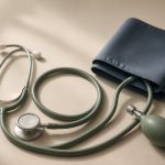 Stethoscope and blood pressure cuff on table - illustration for Health Check‑Up Packages: What You Really Need