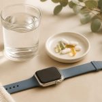 Smartwatch next to prescription medication and water glass - illustration for How personalized healthcare in 2026 is changing patient outcomes