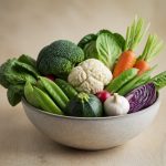 A bowl of mixed fresh vegetables on wood - illustration for Why Weight Loss Diets Fail and How to Lose Weight Sustainably